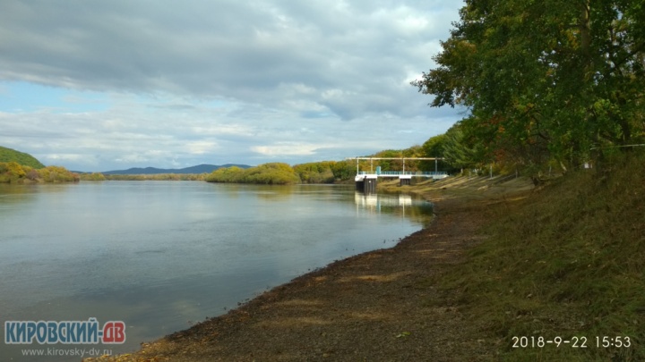 Пляж в кп. Горные Ключи