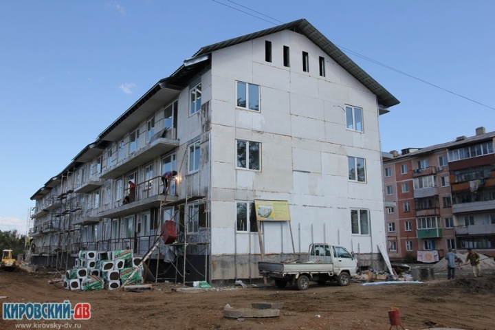 Комсомольская улица в посёлке Кировский